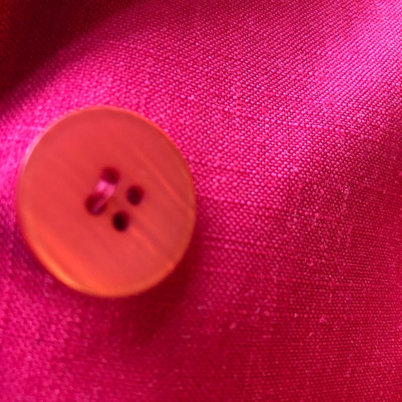 Vintage Country Sophisticates by Pendleton one button oversized red blazer - Picture 4 of 10